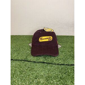 Zephyr Minnesota Golden Gophers hat cap strap back new maroon unisex adult dad